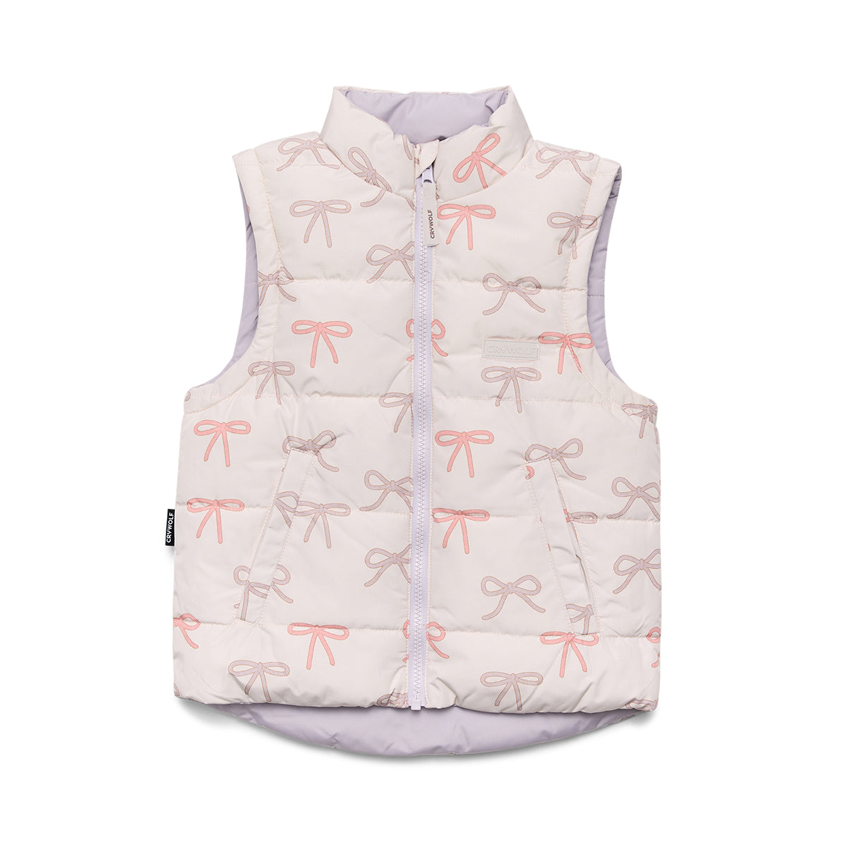 Reversible Eco-Vest 1YR Bows - Crywolf