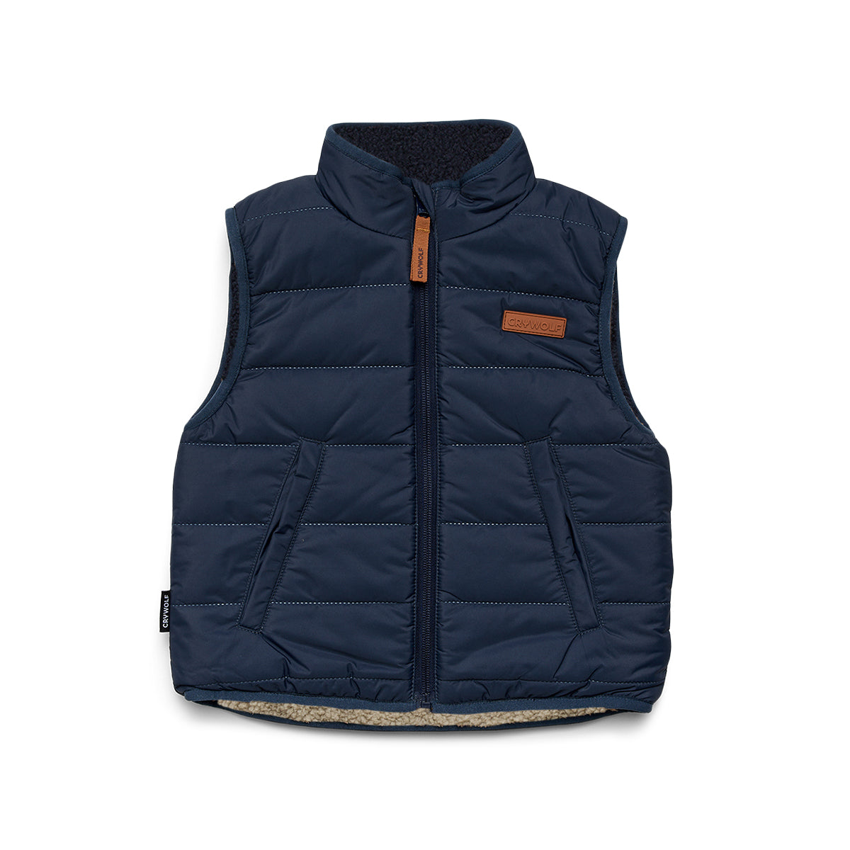 Reversible Yeti Vest 1YR Ash Colourblock - Crywolf