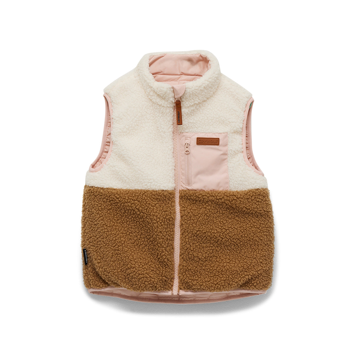 Reversible Yeti Vest 1YR Harvest Colourblock - Crywolf