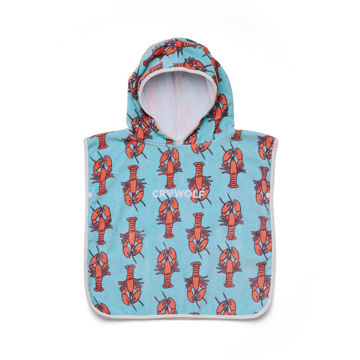 OS / Little Lobsters Baby Hooded Towel - Crywolf