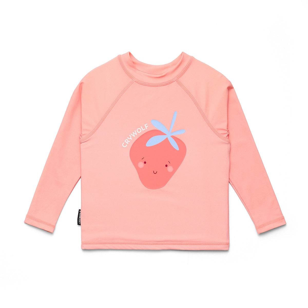 2yr / Summer Strawberry Baby Rash Vest - Crywolf