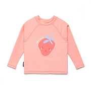 2yr / Summer Strawberry Baby Rash Vest - Crywolf