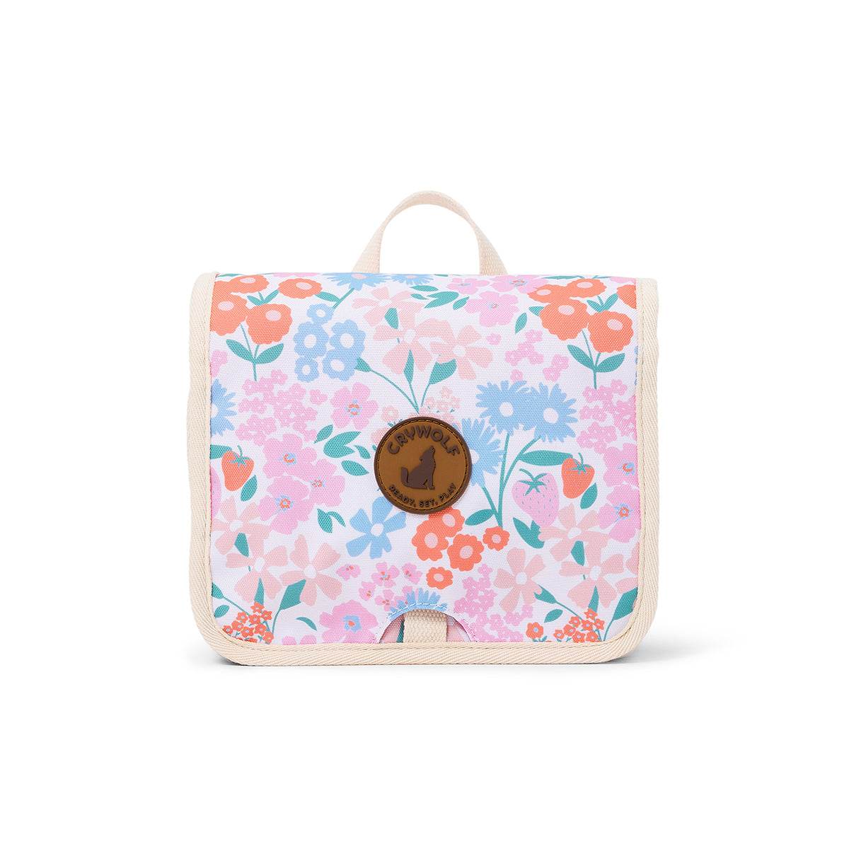 OS / Berry Garden Hanging Toiletry Bag - Crywolf