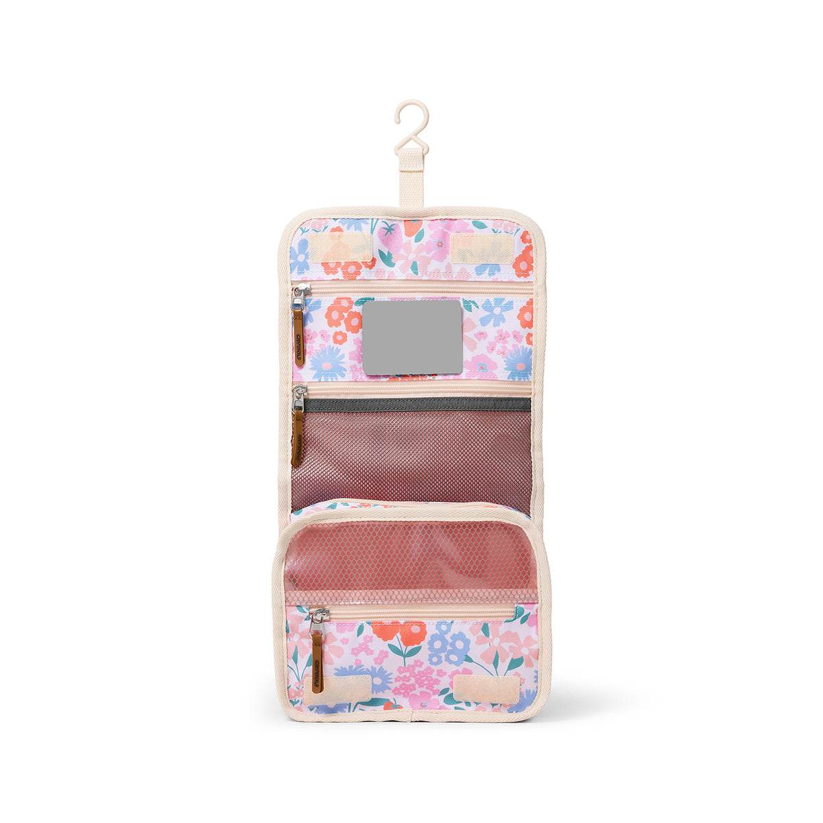 OS / Berry Garden Hanging Toiletry Bag - Crywolf