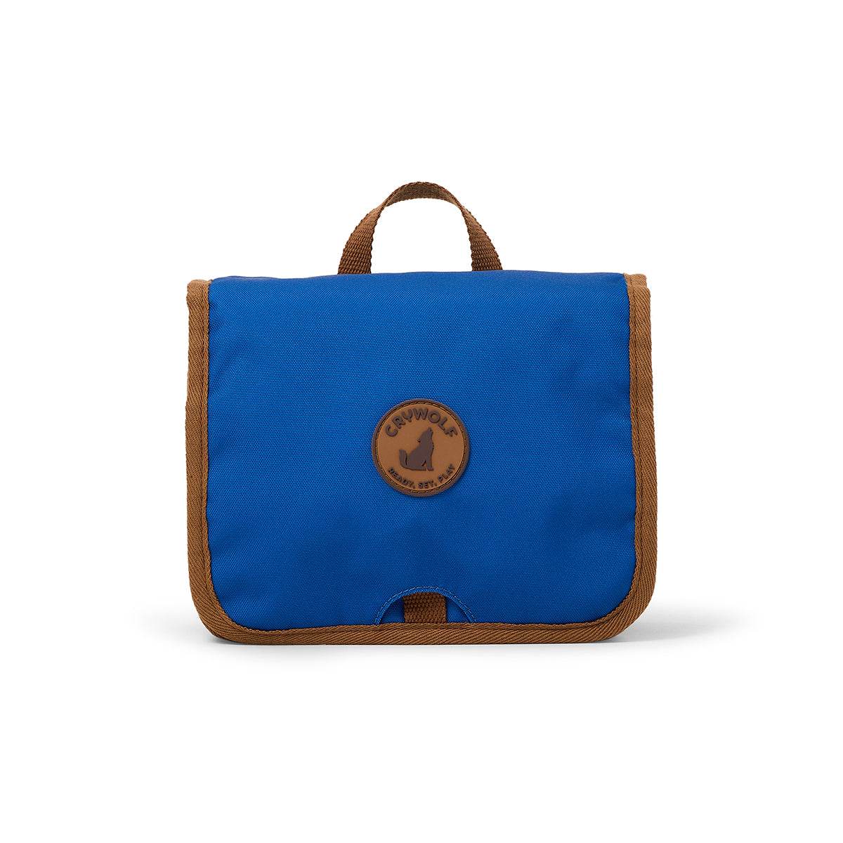 OS / Deep Sea Colourblock Hanging Toiletry Bag - Crywolf