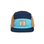 S / Navy Colourblock Lucky Cap - Crywolf