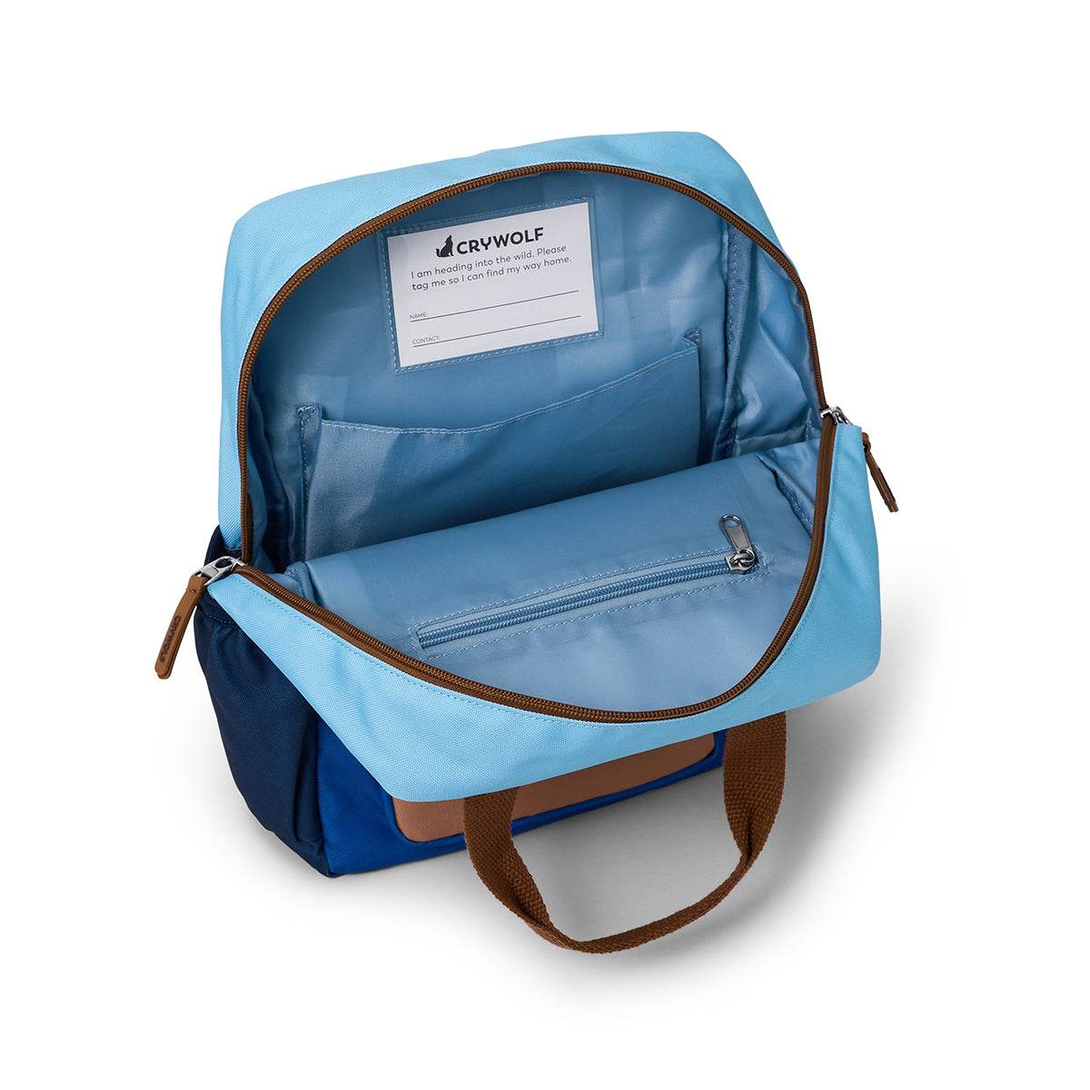 OS / Deep Sea Colourblock Mini Backpack - Crywolf