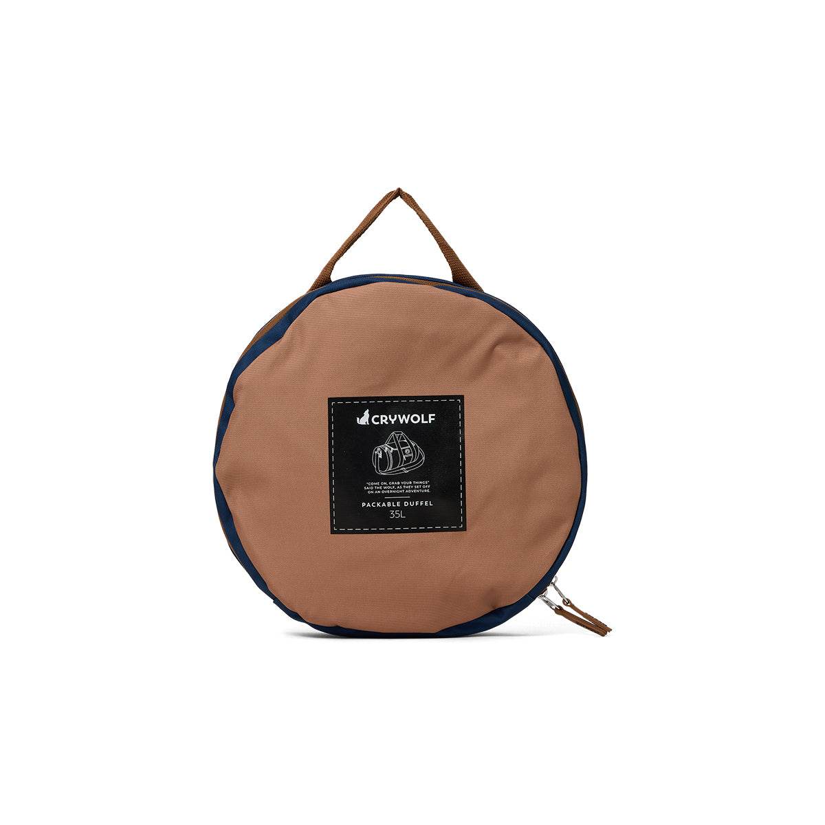 OS / Deep Sea Colourblock Packable Duffel Bag - Crywolf