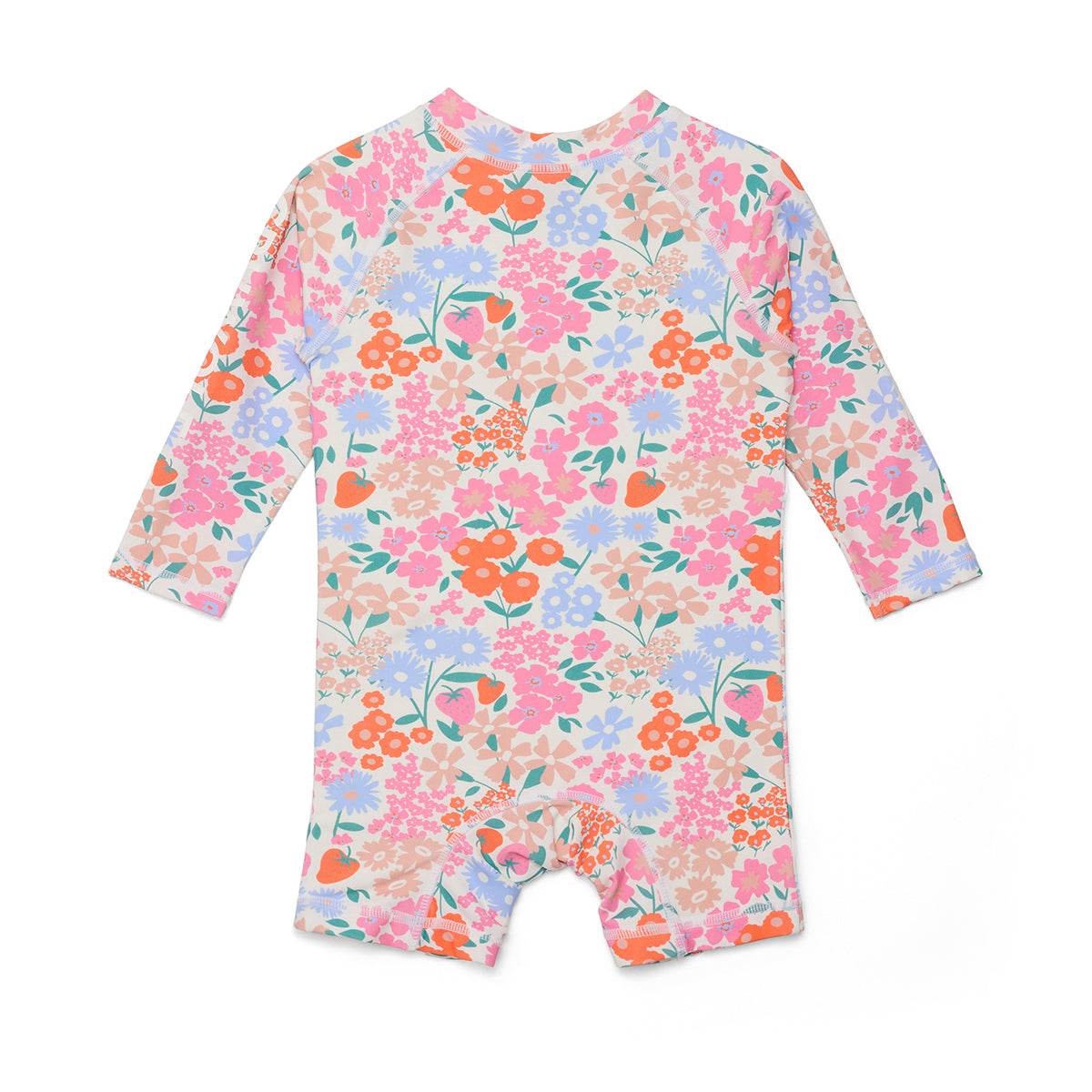 1yr / Berry Garden Rash Suit - Crywolf