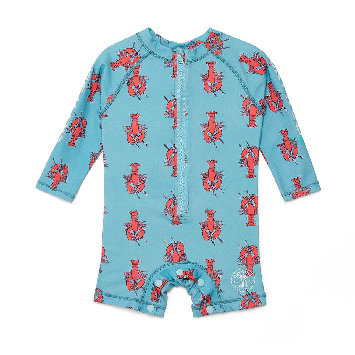 1yr / Little Lobsters Rash Suit - Crywolf