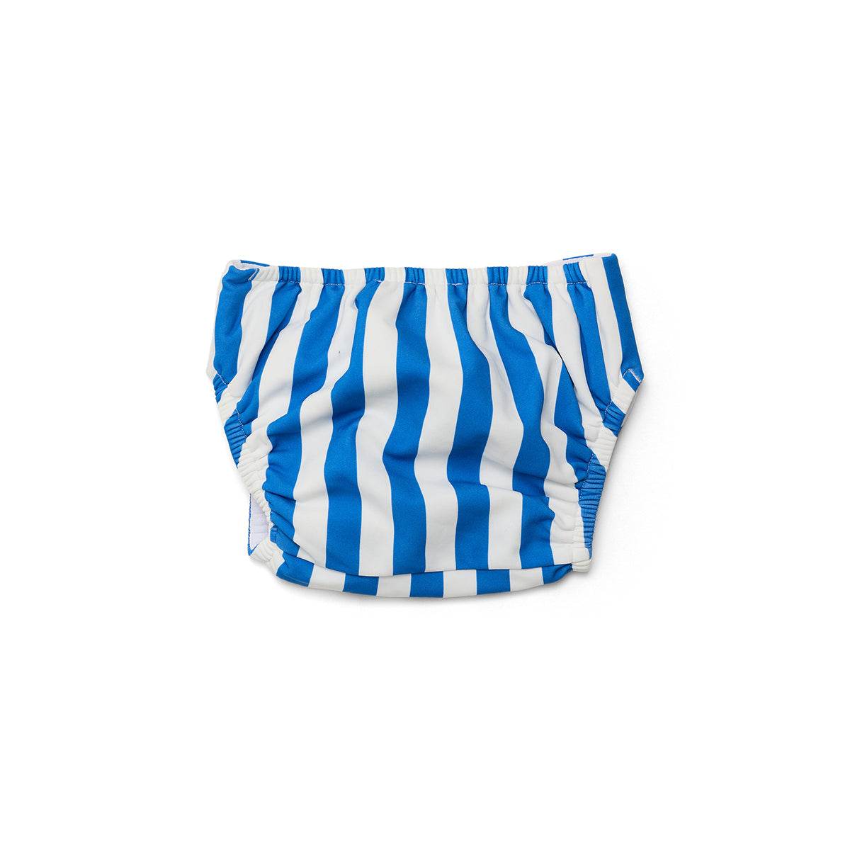 0-1yr / Sea Stripe Reusable Swim Nappy - Crywolf