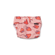 0-1yr / Strawberry Splash Reusable Swim Nappy - Crywolf