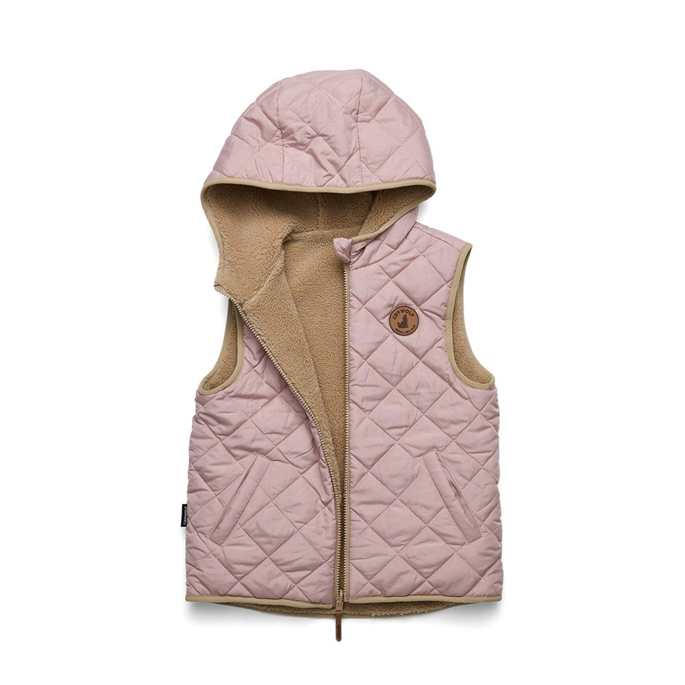 Reversible Yeti Vest - Crywolf - Dimples