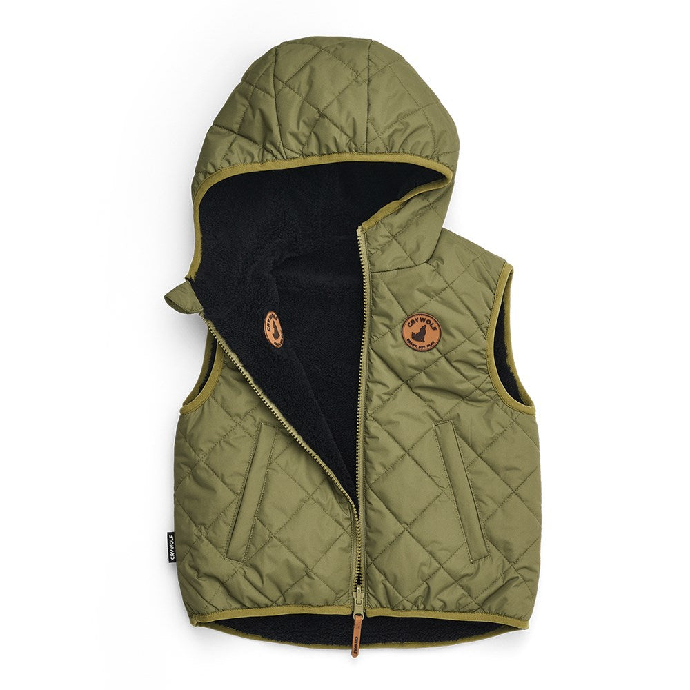 Revesible Yeti Vest - Crywolf - Dimples