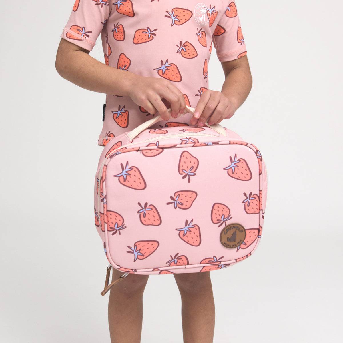 OS / Strawberry Splash Everyday Lunch Bag - Crywolf