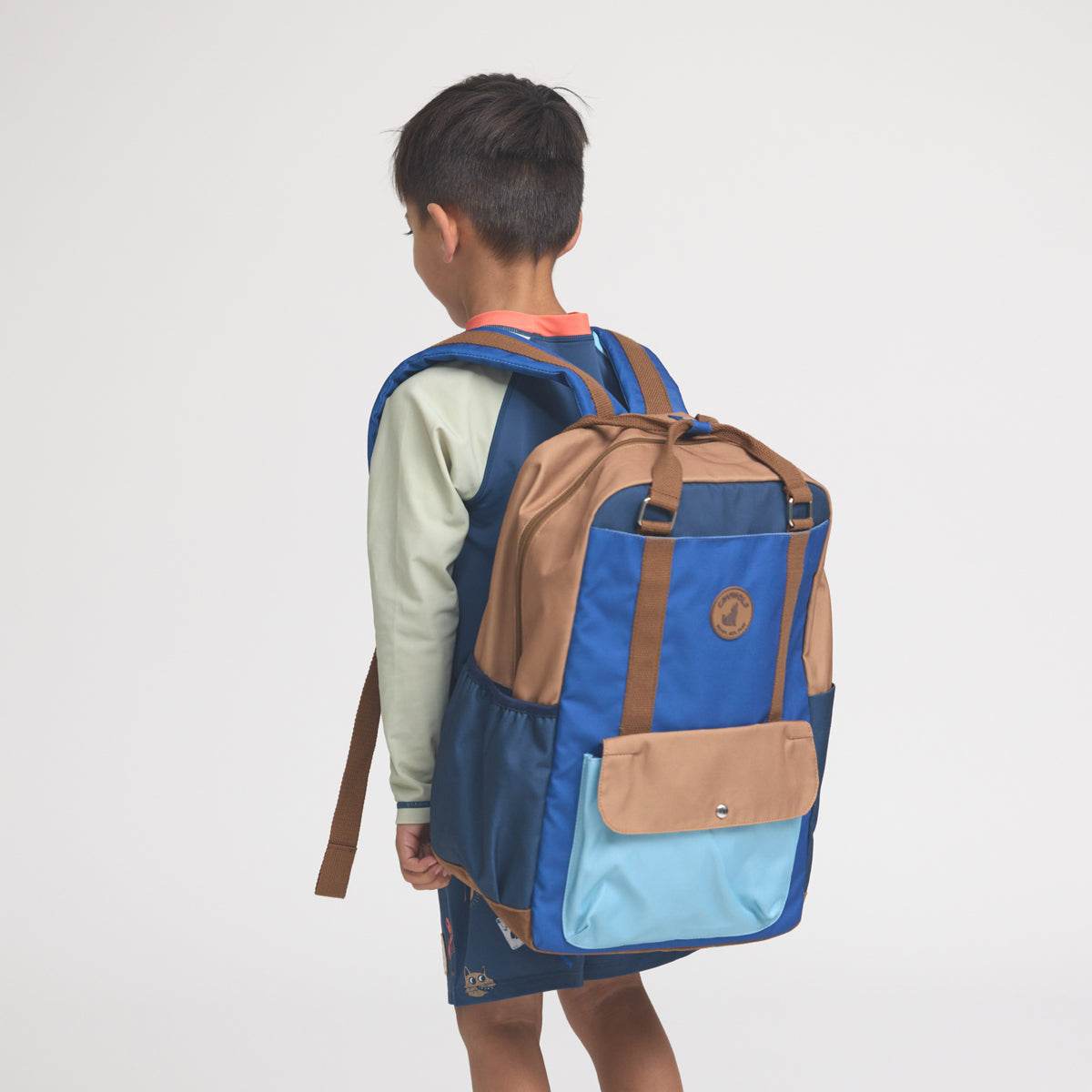 OS / Deep Sea Colourblock Knapsack - Crywolf