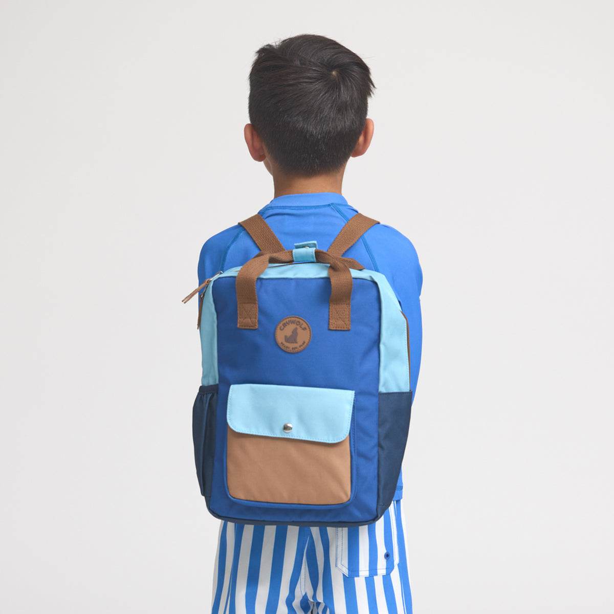 OS / Deep Sea Colourblock Mini Backpack - Crywolf