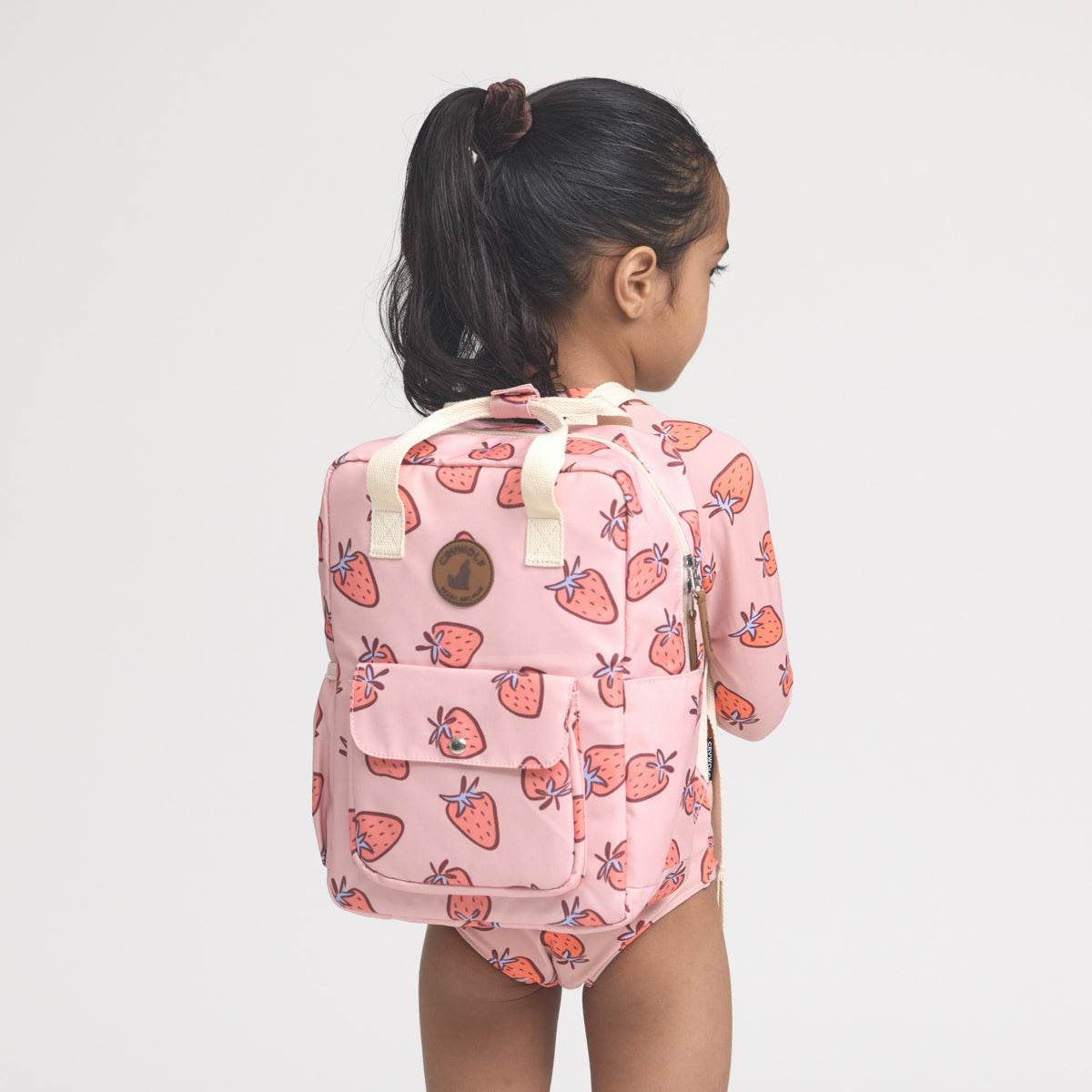 OS / Strawberry Splash Mini Backpack - Crywolf