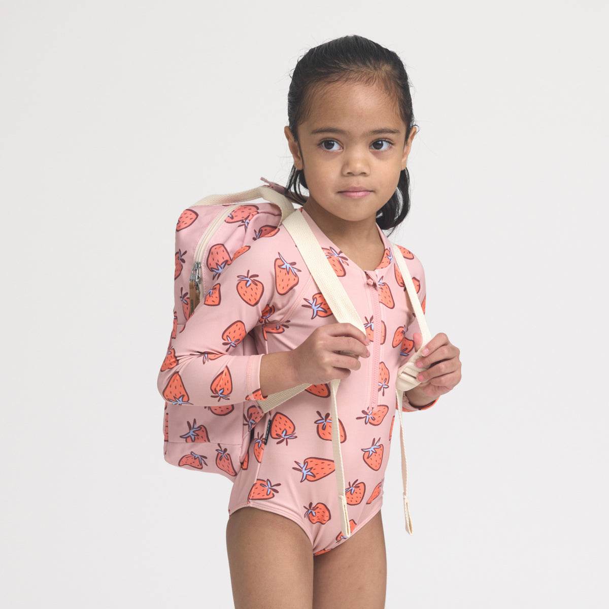 OS / Strawberry Splash Mini Backpack - Crywolf