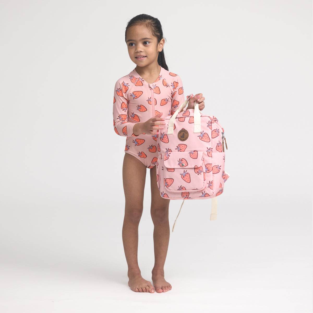 OS / Strawberry Splash Mini Backpack - Crywolf