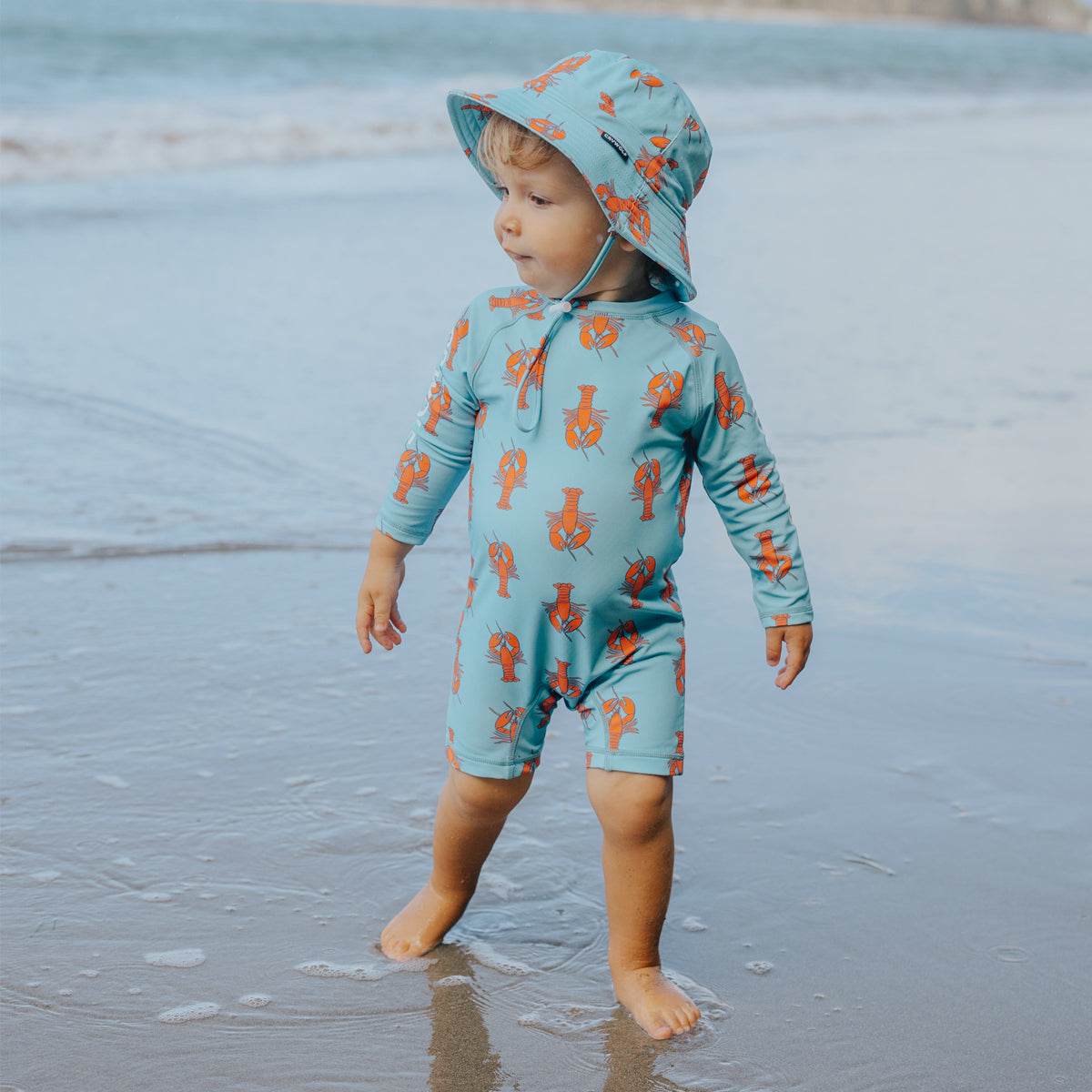 1yr / Little Lobsters Rash Suit - Crywolf