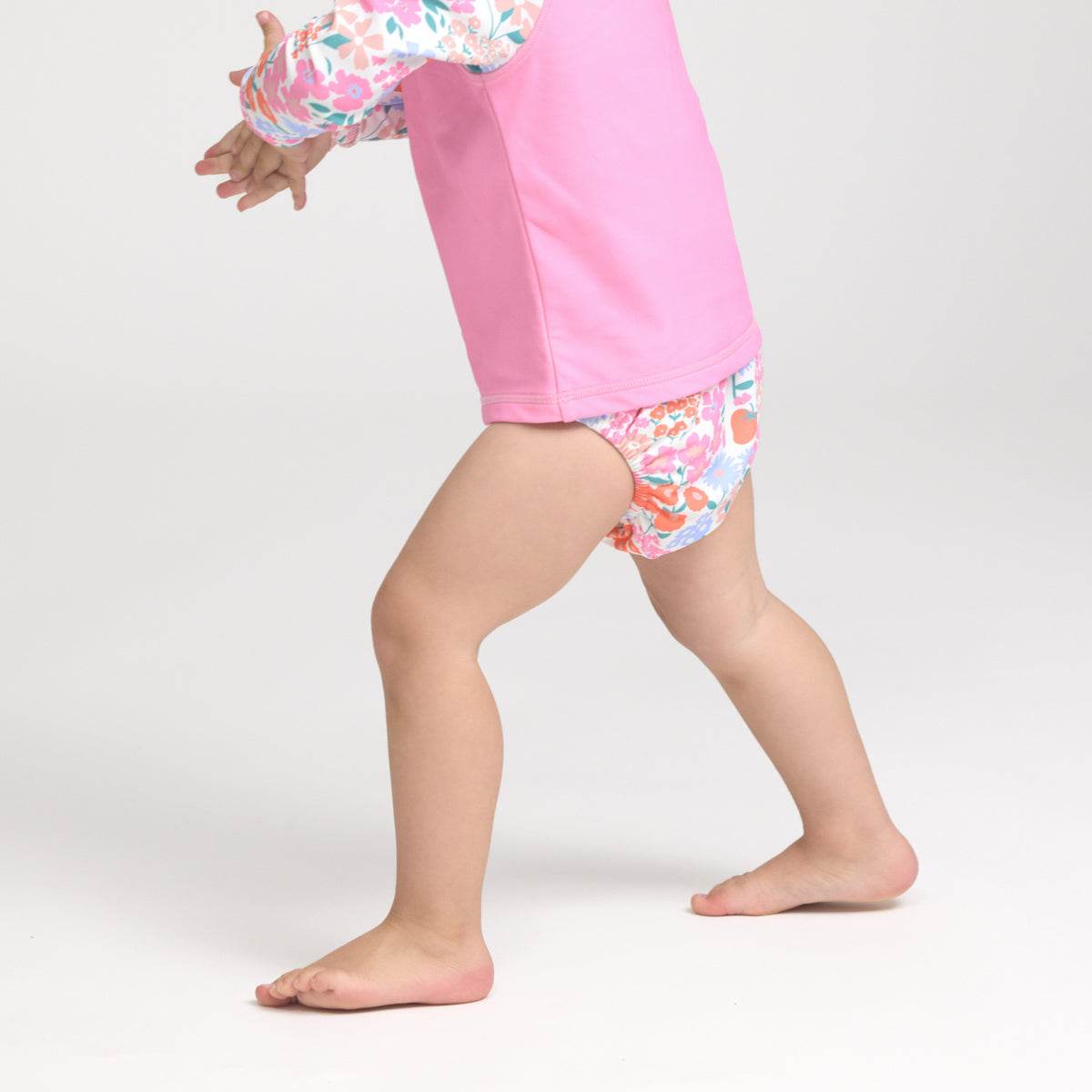 0-1yr / Berry Garden Reusable Swim Nappy - Crywolf