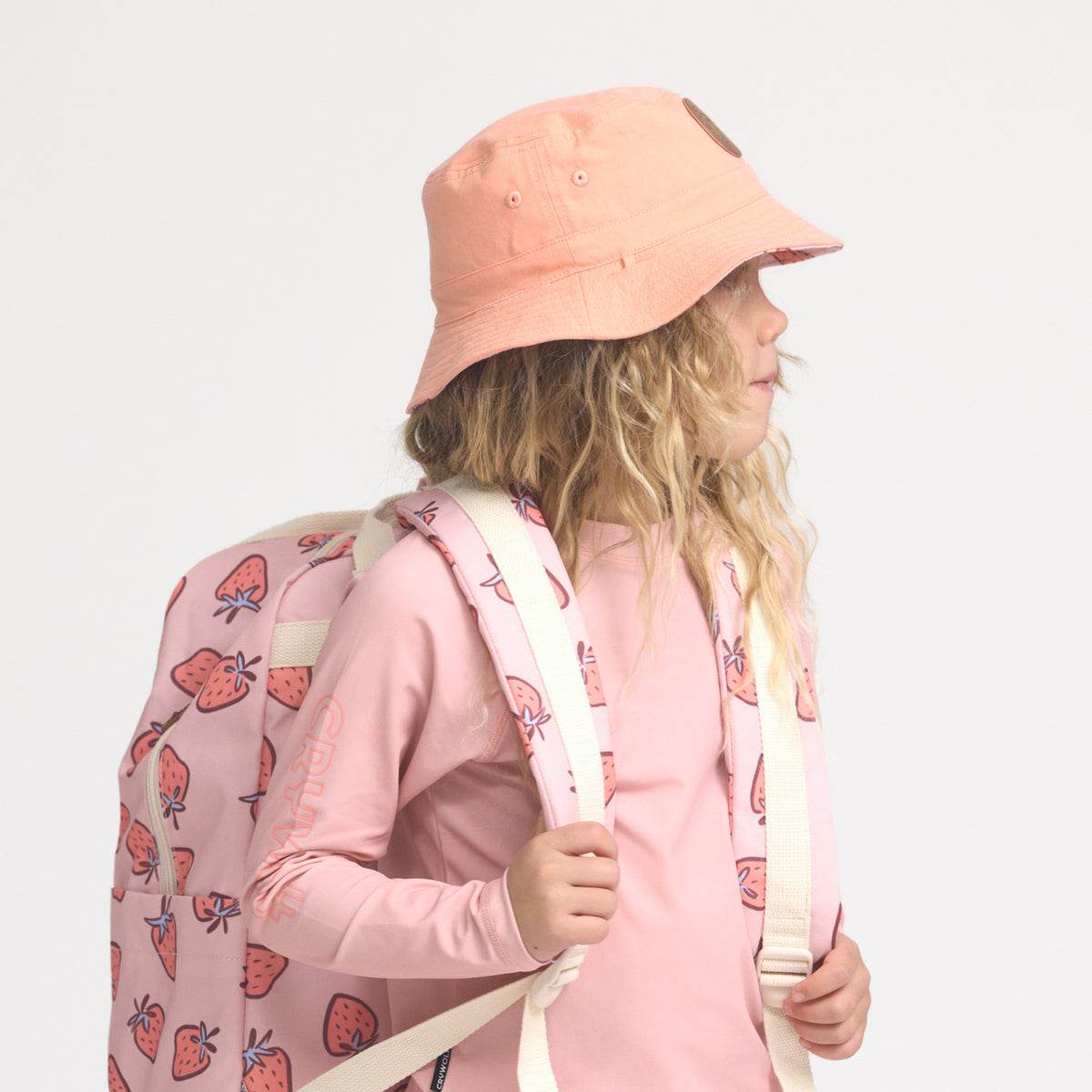 M / Strawberry Splash Reversible Bucket Hat - Crywolf