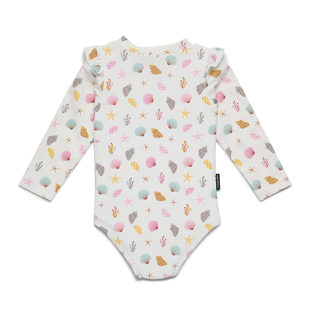 Baby Long Sleeve Swimsuit 1YR Little Shell - Crywolf