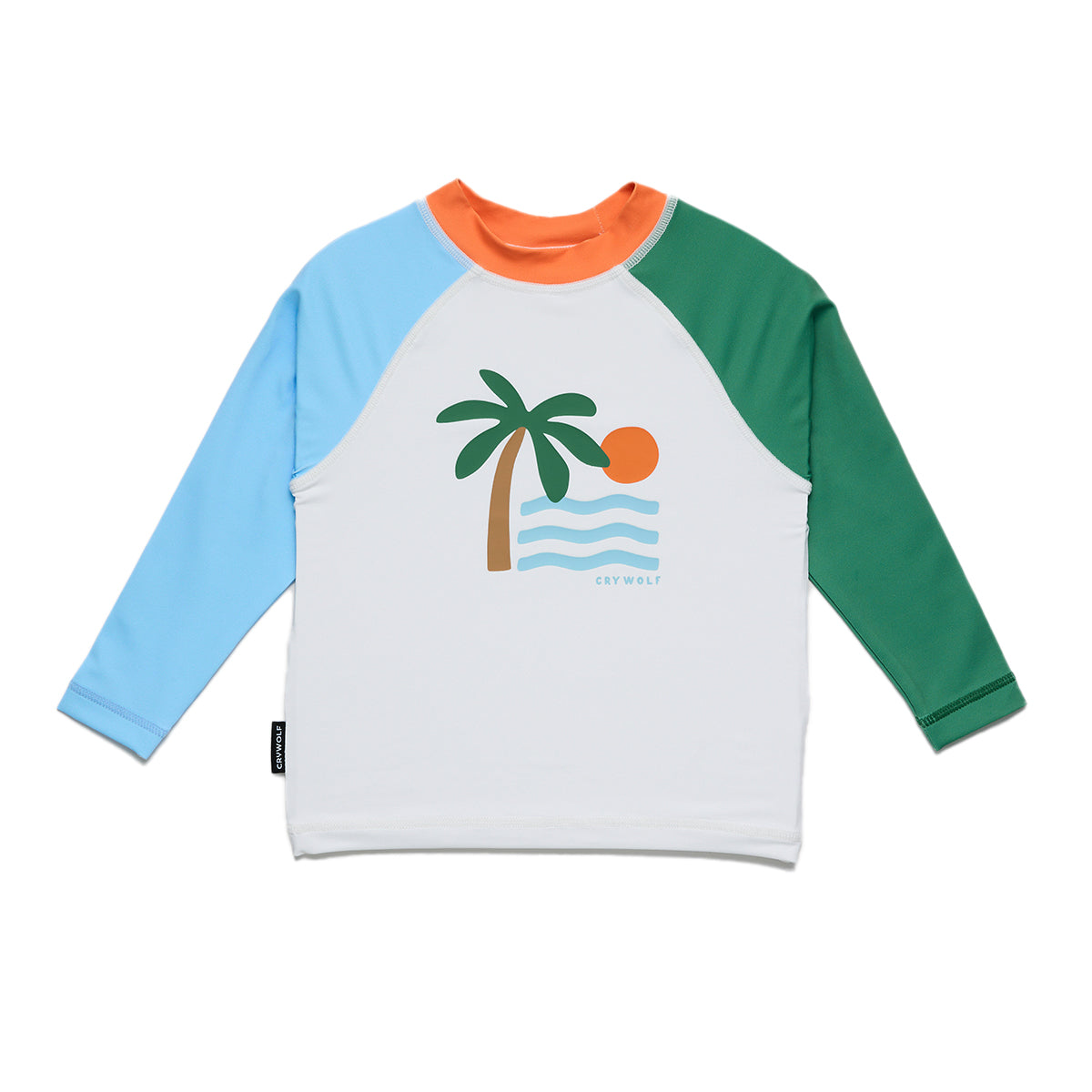 Baby Rash Vest 2YR Seaside Colourblock - Crywolf