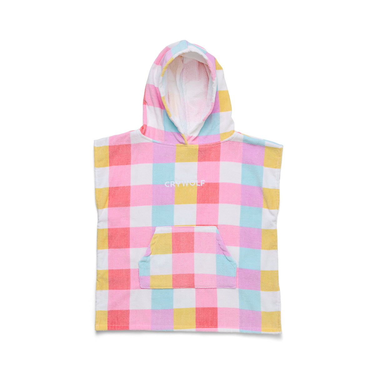 Hooded Towel S/M Pop Gingham - Crywolf