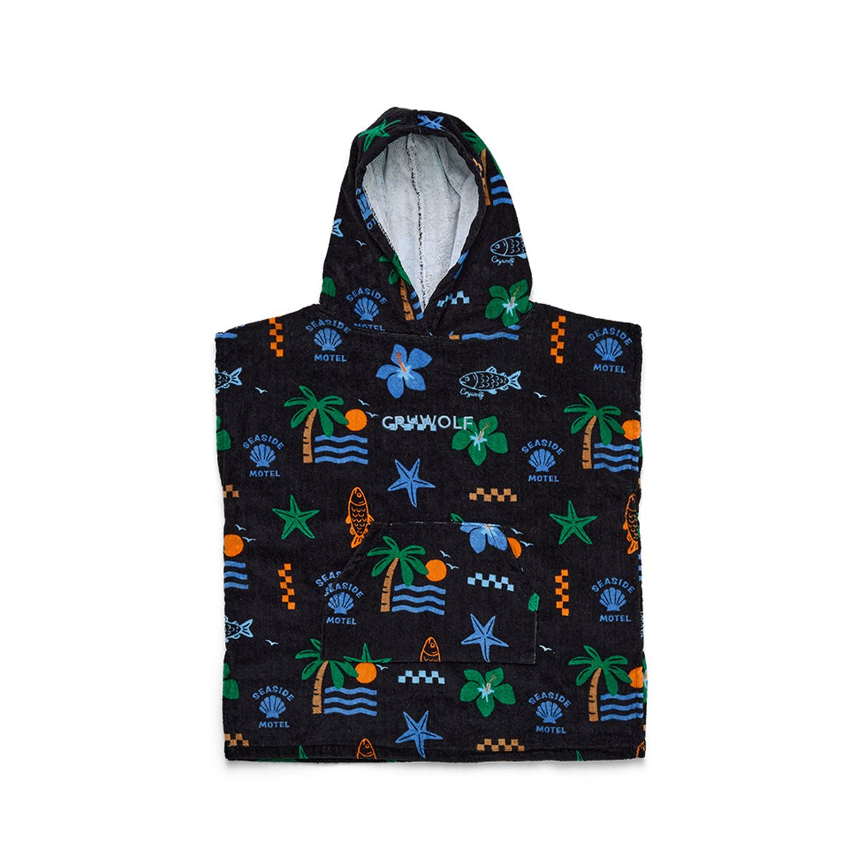 Hooded Towel S/M Seaside Motel - Crywolf