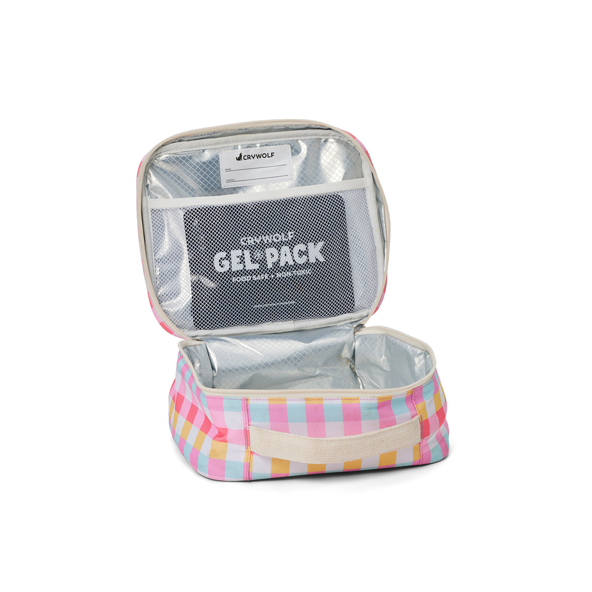 Everyday Lunch Bag OS Pop Gingham - Crywolf