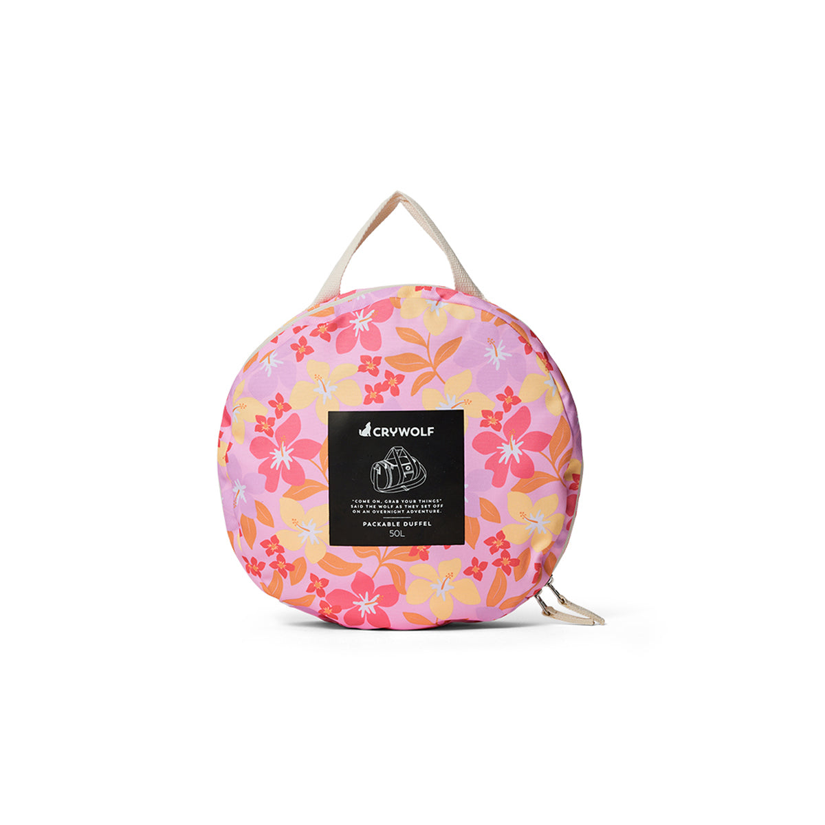 Packable Duffel OS Hibiscus Daze - Crywolf