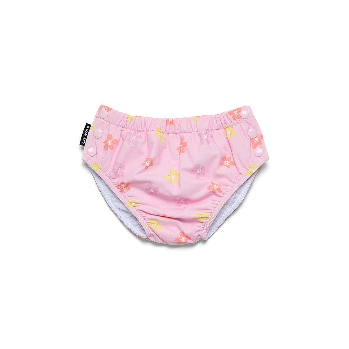Reusable Swim Nappy 0to1YR Hibiscus Bloom - Crywolf