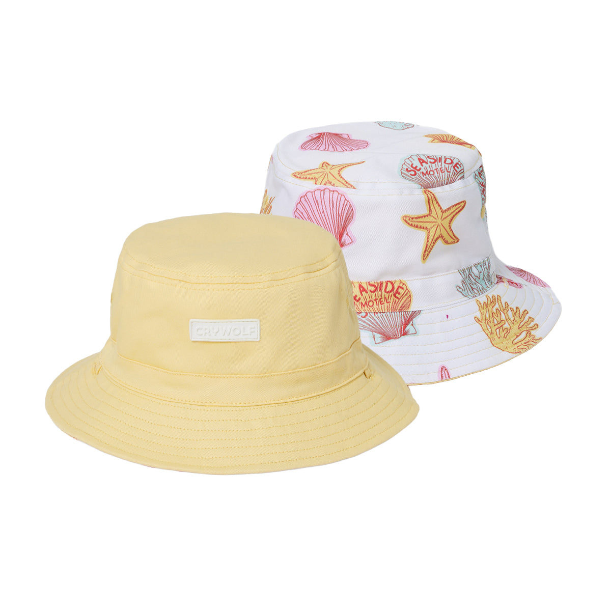 Reversible Bucket Hat M Shell - Crywolf