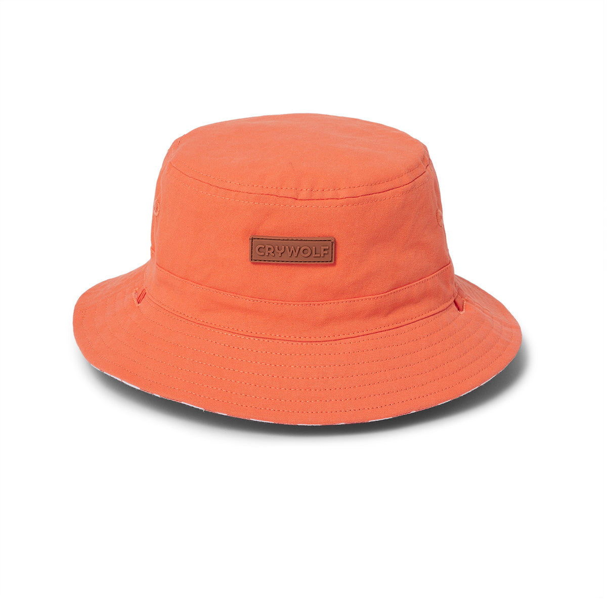 Reversible Bucket Hat M Sunset check - Crywolf