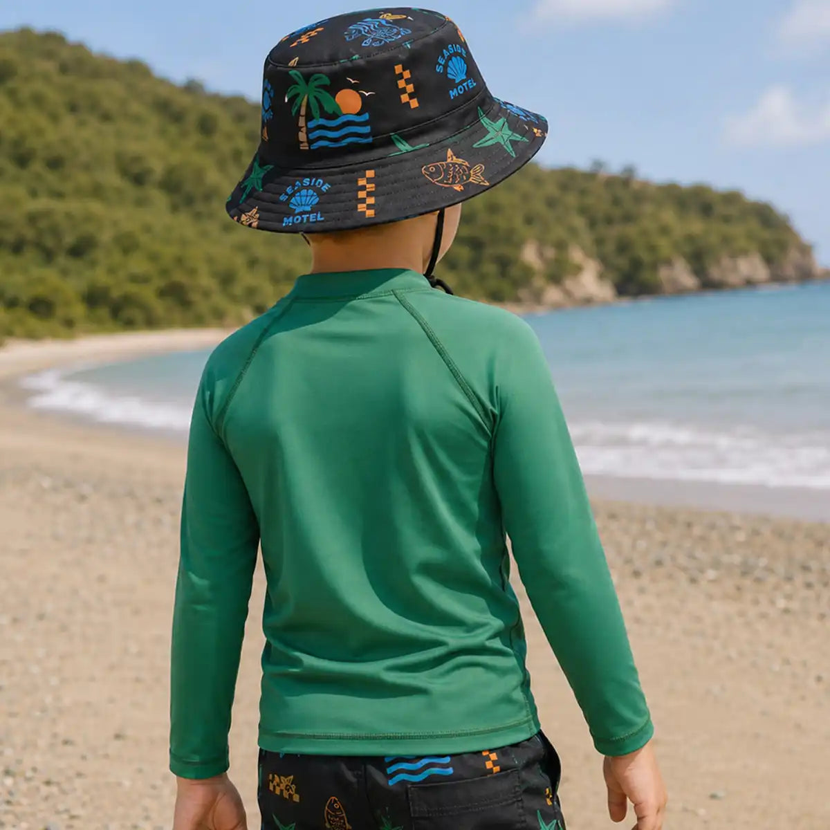 Swim Bucket Hat M Seaside Motel - Crywolf