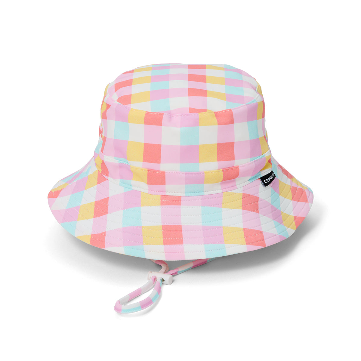 Swim Bucket Hat M Pop Gingham - Crywolf