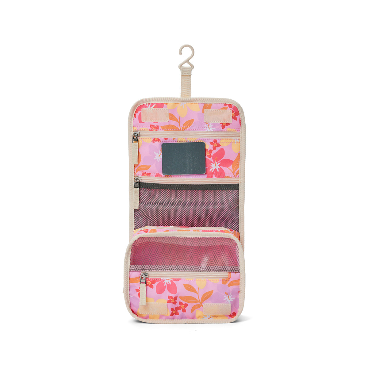 Hanging Toiletry Bag OS Hibiscus Daze - Crywolf