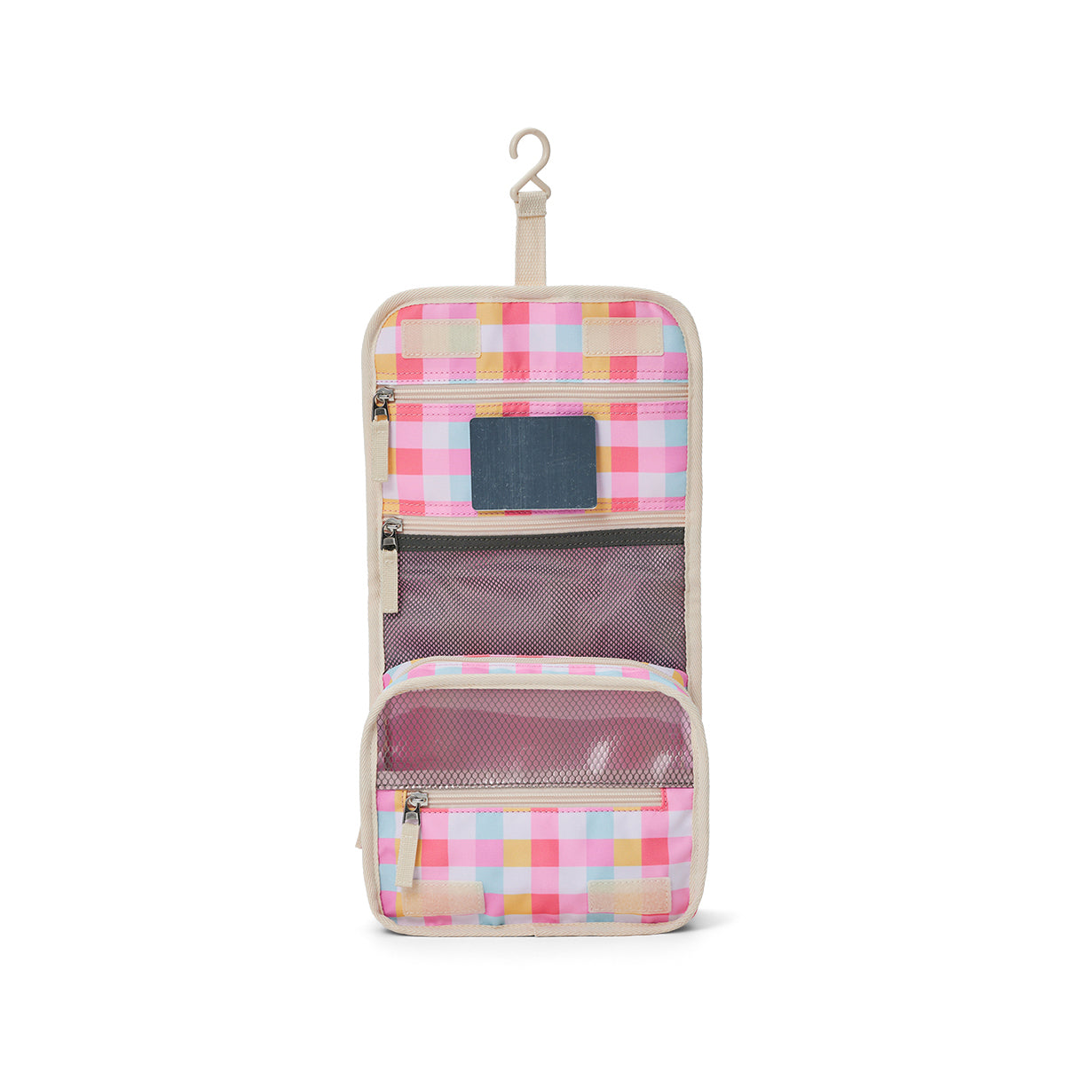 Hanging Toiletry Bag OS Pop Gingham - Crywolf