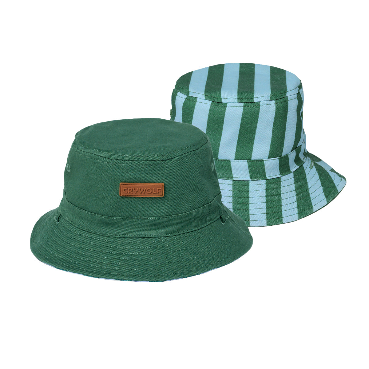Reversible Bucket Hat M Deck Stripe - Crywolf
