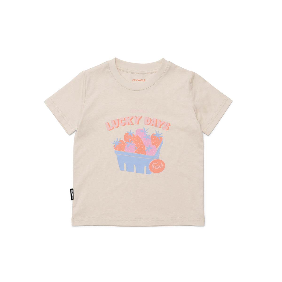 1yr / Strawberries Scratch n Smell T-shirt - Crywolf