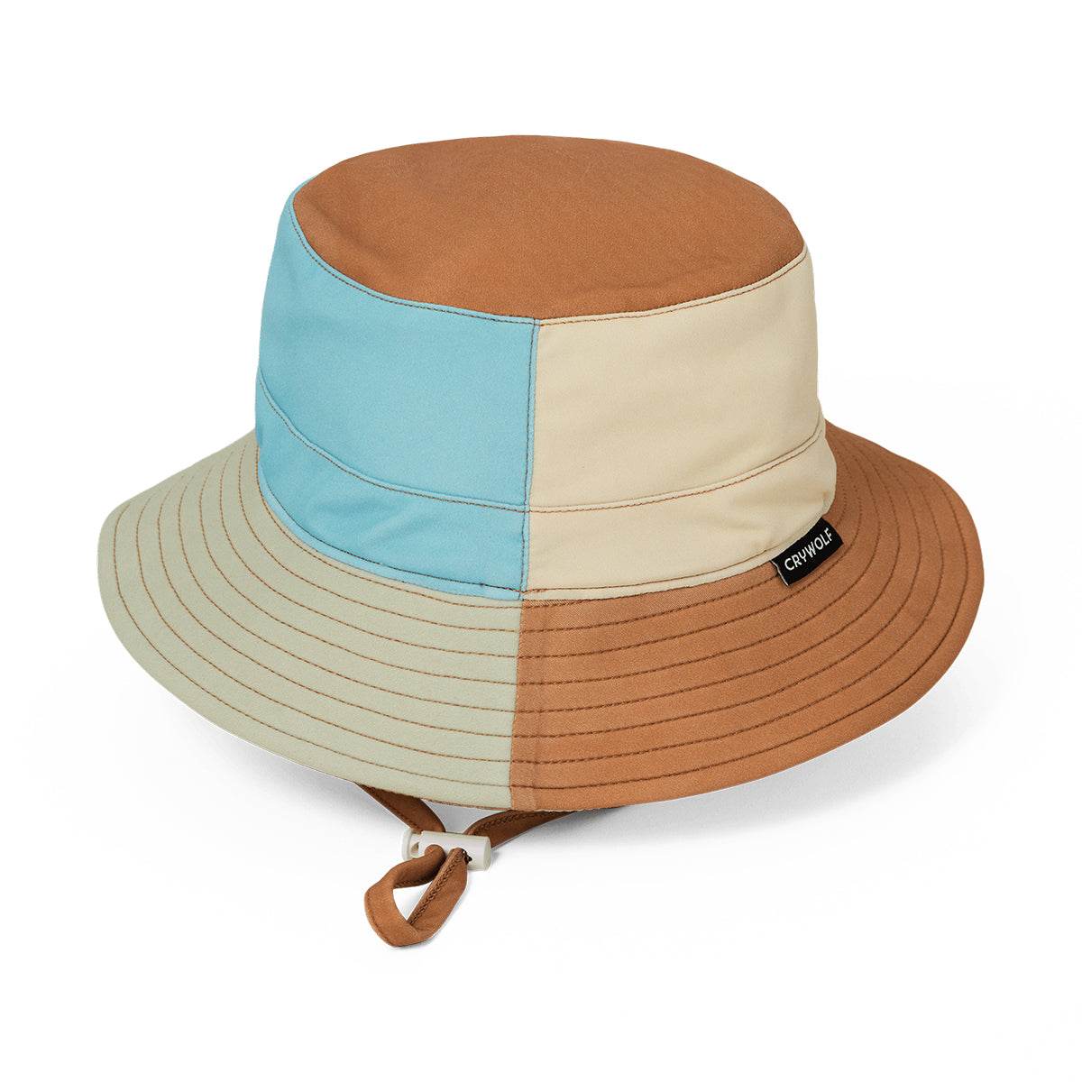 S / Ocean Colourblock Swim Bucket Hat - Crywolf