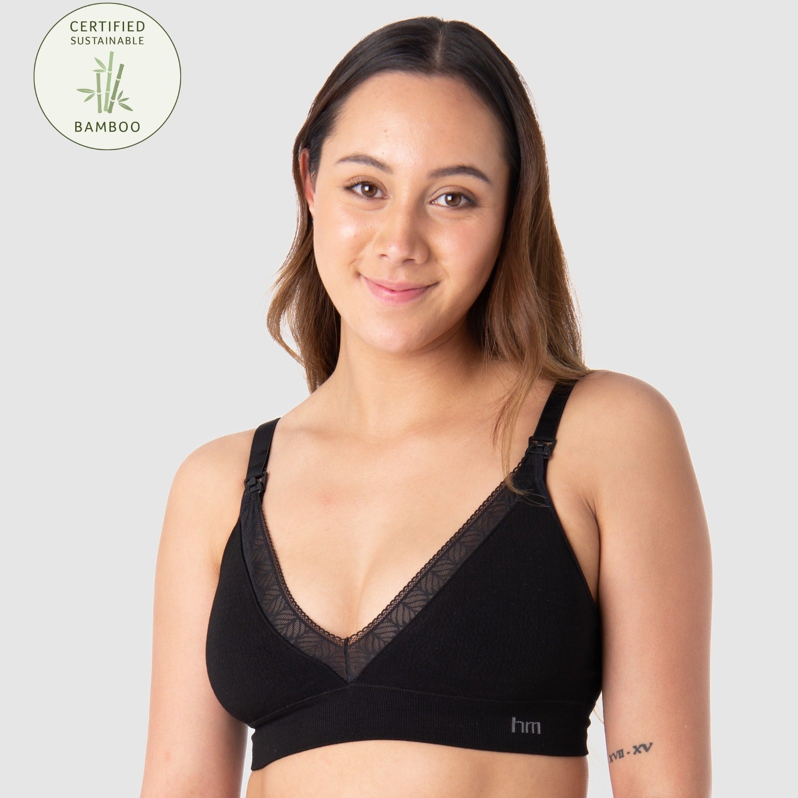 Hotmilk Caress FlexFit Nursing Bra Black L Regular - Hotmilk