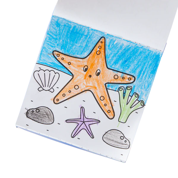 Carry Along Colouring Set Sea Life - Ooly