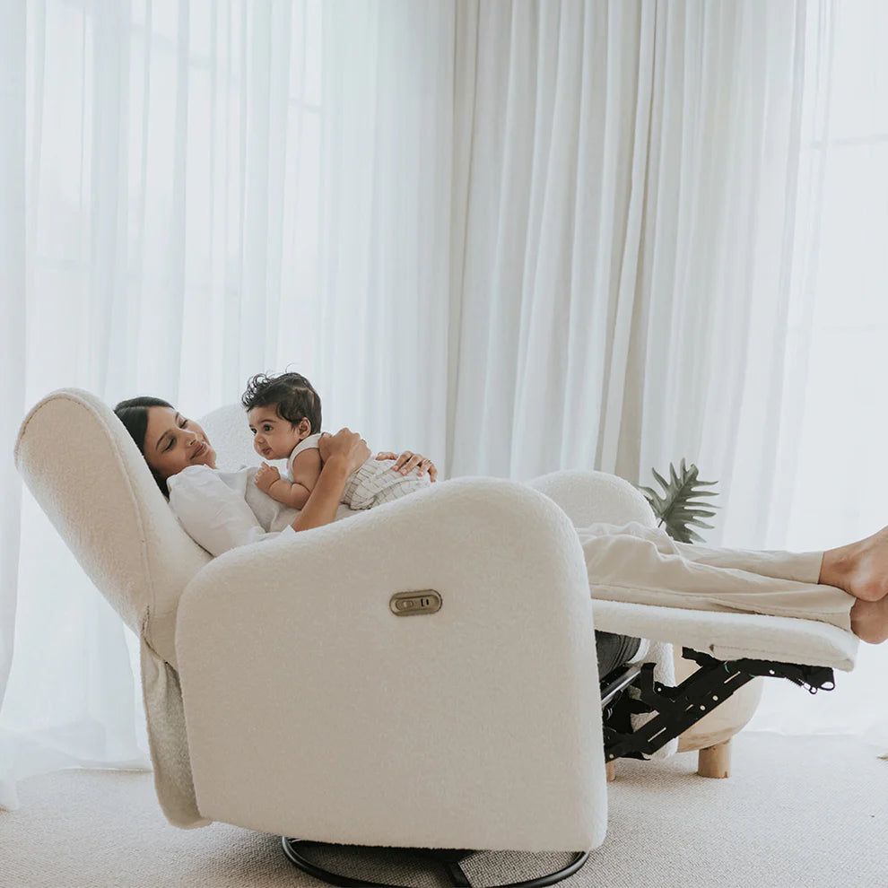 Celeste Electric Nursery Chair - BabyRest - Dimples
