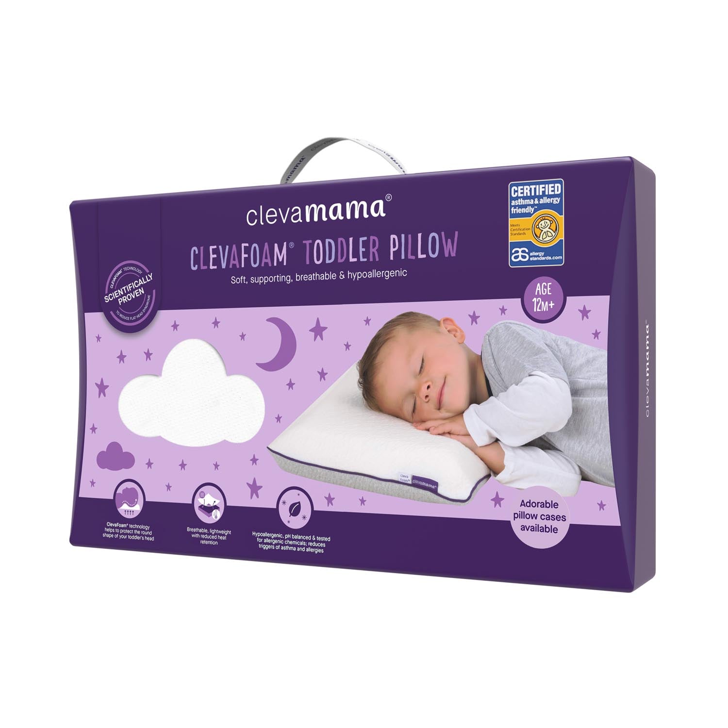 Clevafoam Toddler Pillow - ClevaMama