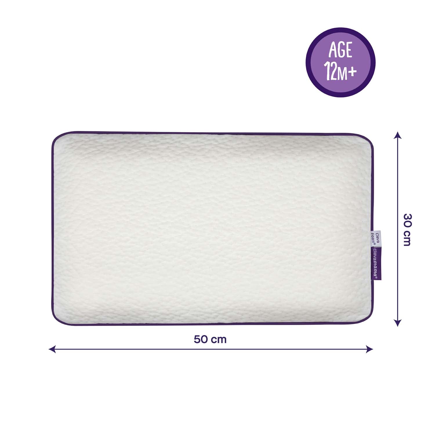 Clevafoam Toddler Pillow - ClevaMama