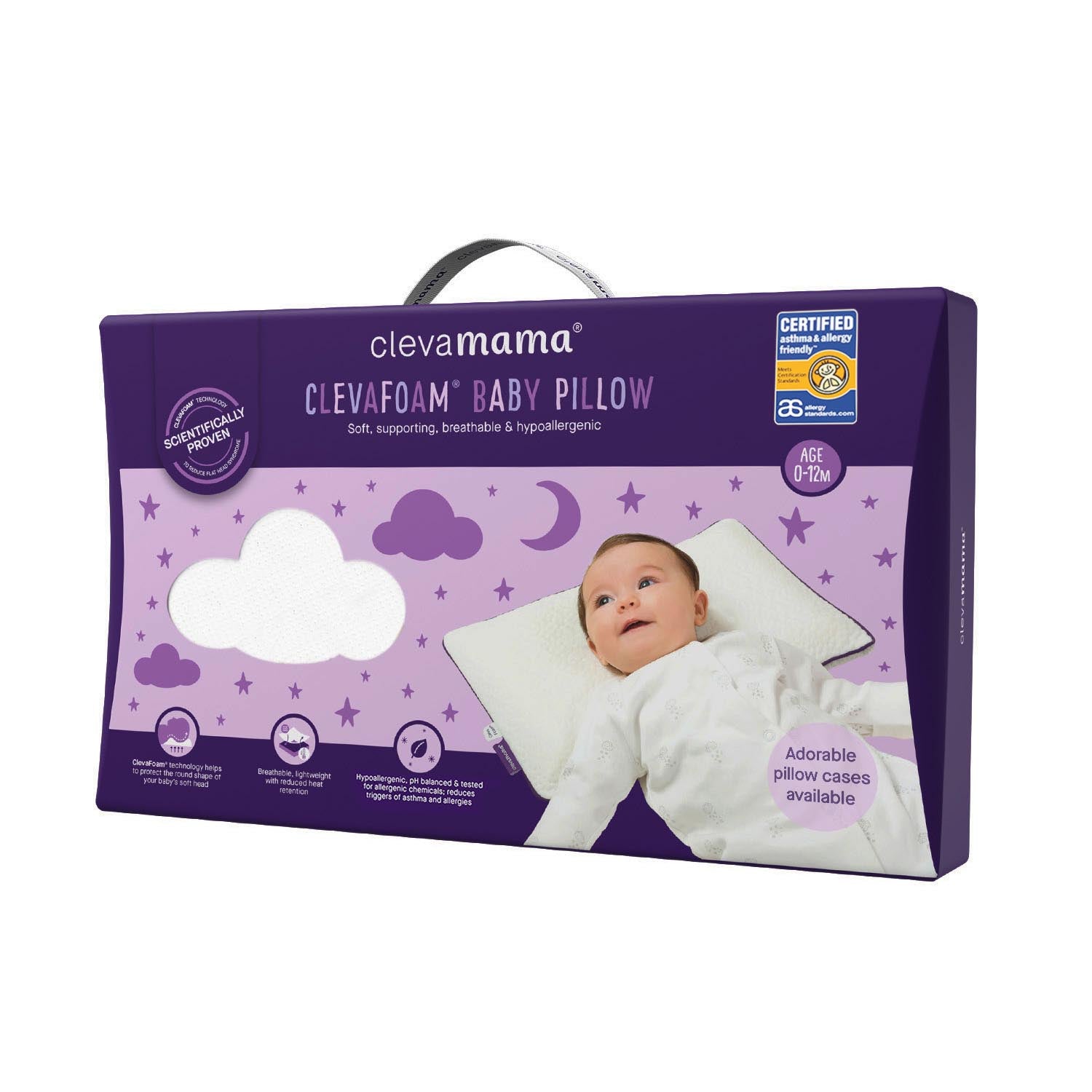 Clevafoam Baby Pillow - ClevaMama