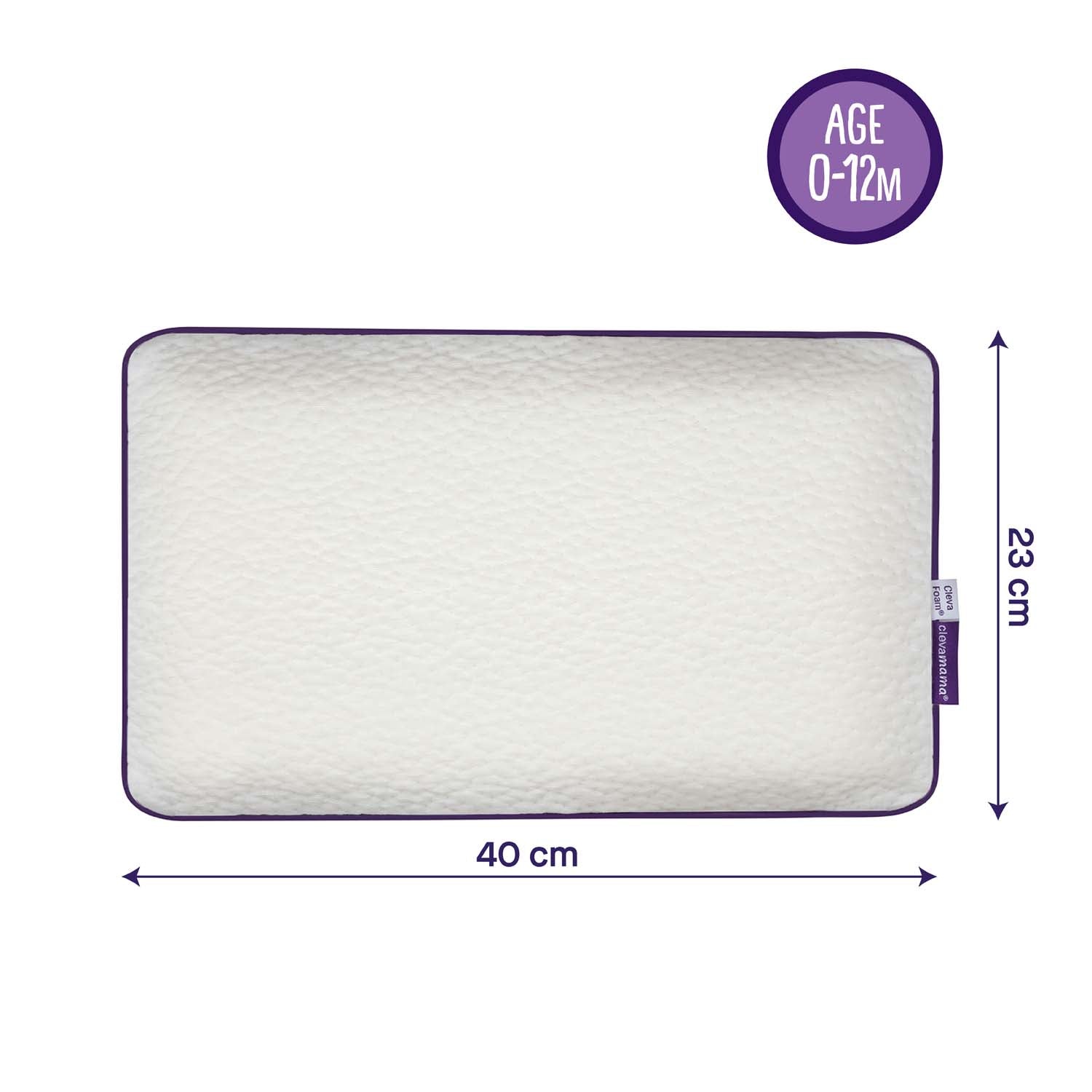 Clevafoam Baby Pillow - ClevaMama